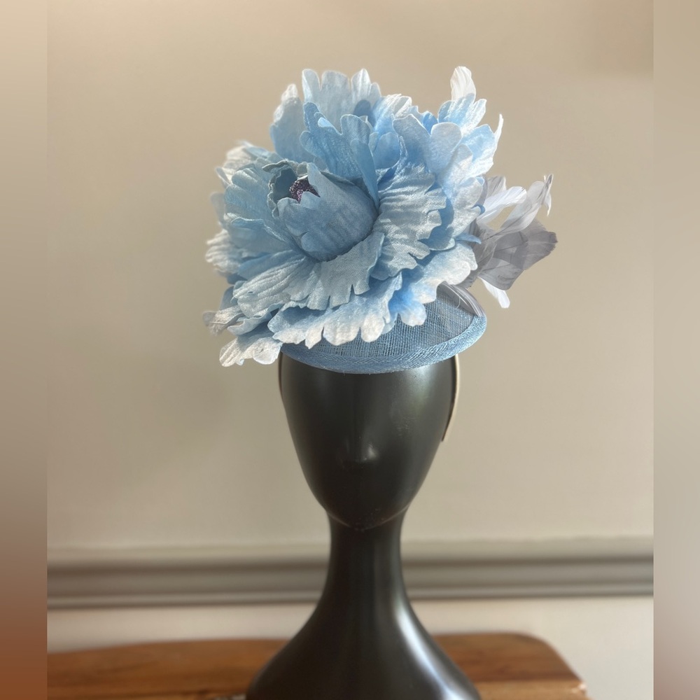 SOLD Derby Flower Fascinator / Hat